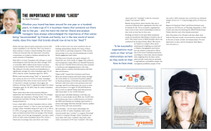 Liking Brands on Social